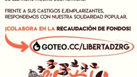 Familiares y amigos de 'los seis de Zaragoza' mantienen un crowdfunding para lograr el indulto