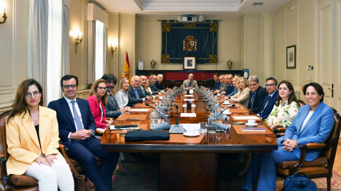 Reunión del Pleno del Consejo General del Poder Judicial (CGPJ).