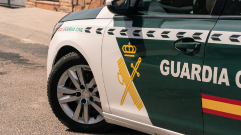 Un coche de la Guardia Civil, a 5 de junio de 2024, en Toledo, Castilla-La Mancha.