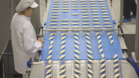 Interior de la planta de Europastry en Sarral (Tarragona)