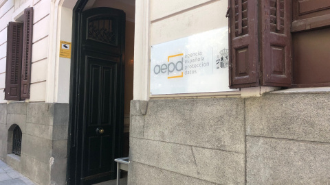 Fachada de la Agencia ESpañola de Protección de Datos en Madrid. P. R.