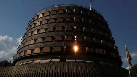 Fotografía de archivo de la sede del Tribunal Constitucional.