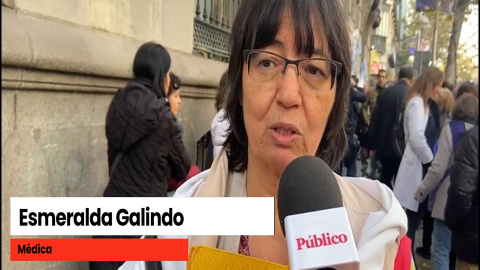 Esmeralda Galindo, médica: "Estamos apoyando a nuestros compañeros, que más que encerrados, están secuestrados"