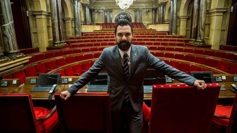 Roger Torrent, presidente del Parlament. EFE