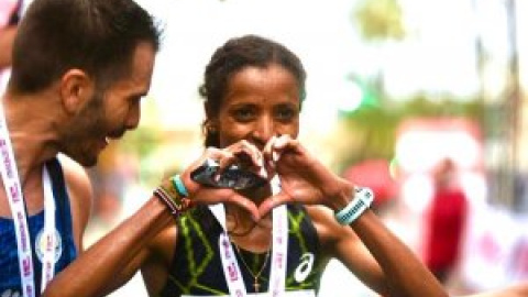 Woldu Mekdes, la atleta que ganó a todos los hombres en la Media Maratón de Málaga