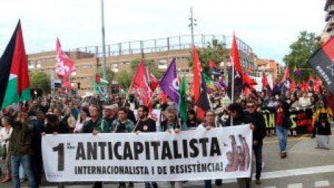 El sindicalisme alternatiu crida al carrer contra la precarietat laboral i per la llibertat de Palestina