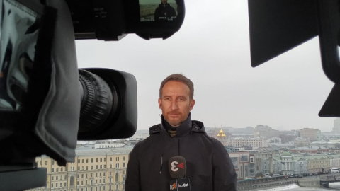 2022 - Manel Alías, periodista de TV3, informant des de Rússia.