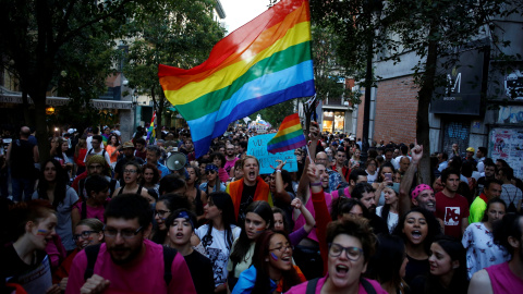 Manifestación organizada por Orgullo Critico Madrid. - REUTERS