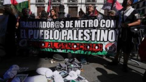 Protestas y trenes cortados en la huelga general por Palestina: "Hay que romper relaciones con Israel"