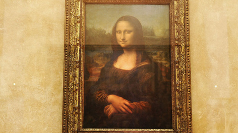 El cuadro La Mona Lisa, de Leonardo da Vinci, en el Museo del Louvre en París/Architecture and Design