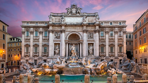 La Fontana de Trevi, en Roma /Architecture and Design