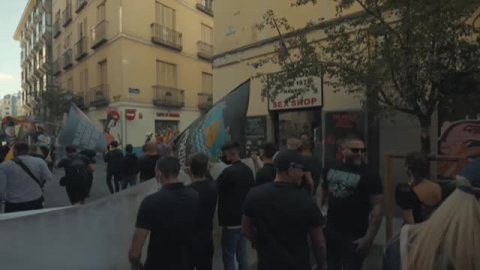 La manifestación neonazi en Chueca acarrea también enfrentamiento político