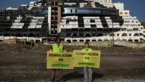 Greenpeace quiere que el Supremo ordene el derribo del Algarrobico