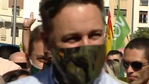 Abascal acusa al PSOE de estar detrás de la marcha neonazi por Chueca: "Apesta a cloaca socialista"