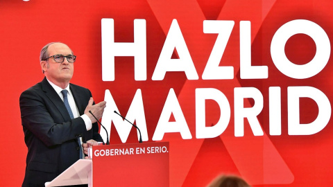 El candidato socialista a la Comunidad de Madrid, Ángel Gabilondo, presenta la campaña de su partido para las elecciones del 4M. EFE/ PSOE / J.L. Recio