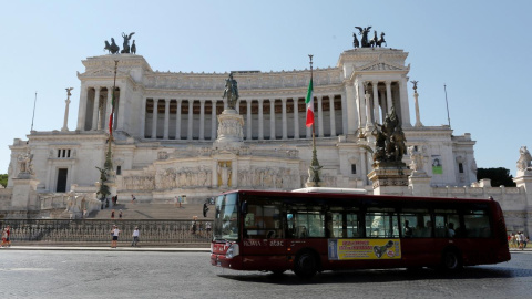 Autobús en Roma./REUTERS