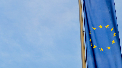 Bandera Unión Europea.