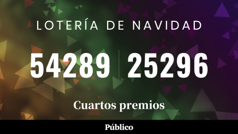 Cuartos premios de la Lotería de Navidad 2022.