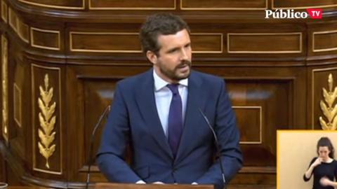 Casado eleva el tono atacando a la II República