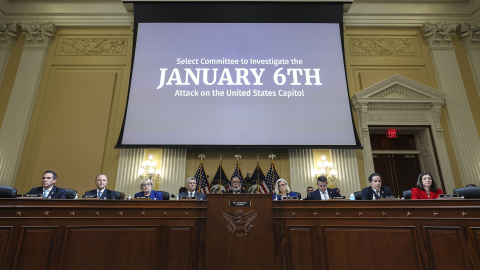 La comisión especial de la Cámara de Representantes que investiga el asalto al Capitolio del 6 de enero de 2021.