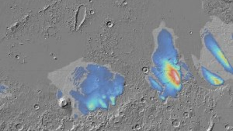 Descubren grandes depósitos de hielo en el ecuador de Marte, claves para futuras misiones