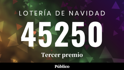 Tercer premio de la Lotería de Navidad 2022.