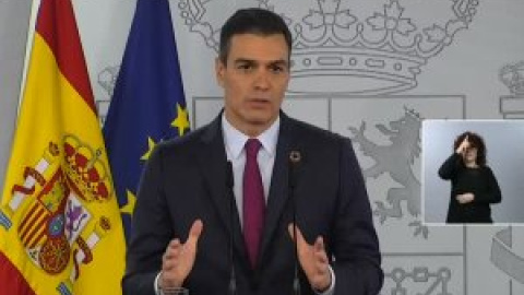 Pedro Sánchez: "Una parte sustancial de la población estará vacunada a lo largo del primer semestre del 2021"