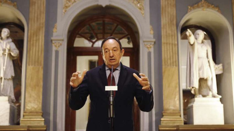 El expresidente de La Rioja y vicepresidente del Senado, Pedro Sanz. EFE