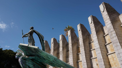 SANTA CRUZ DE TENERIFE.- Imagen de archivo del 'monumento a La Victoria' en Santa Cruz de Tenerife, también conocido como 'monumento a Franco'.