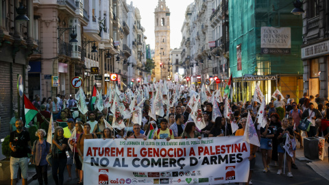 Las manifestaciones propalestinas recorrerán más de 40 ciudades este fin de semana