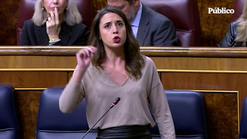 Irene Montero, sobre la ley del 'solo sí es sí': "Cuando hay un cambio penal profundo, siempre hay un momento de transición"