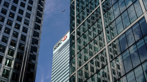 Sede del HSBC Bank en Londres.REUTERS/Kevin Coombs