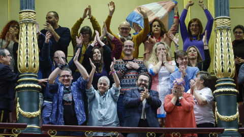 Vídeo |  El Congreso aprueba la ley trans con la abstención de Carmen Calvo y los votos en contra de PP, Vox y Ciudadanos