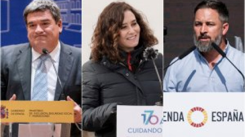 Escrivá, Ayuso y Abascal, candidatos a 'Corazón de Piedra 2021' de los Directores de Servicios Sociales