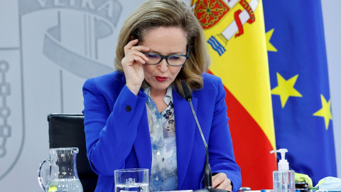 La vicepresidenta de Asuntos Económicos, Nadia Calviño, en una imagen de archivo.