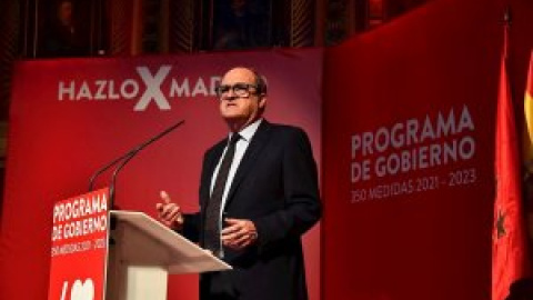 Gabilondo promete iniciar la construcción de 15.000 viviendas sociales, crear 125.000 puestos de trabajo y 30 centros de salud