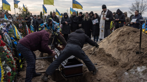 Funeral en Ucrania