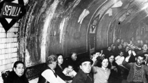 Del metro monárquico al republicano en un Madrid asediado por Franco