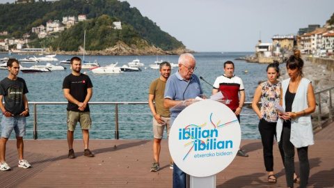 Acto de Sare en Donostia/San Sebastián.