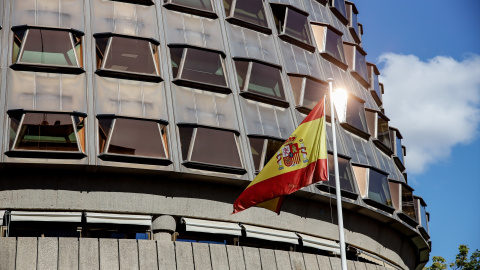 Edificio del Tribunal Constitucional, a 30 de septiembre de 2022, en Madrid.