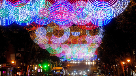 Luces de Navidad en el centro de Madrid / Ayuntamiento de Madrid.