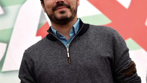 El coordinador general de IU, Alberto Garzón. - EFE