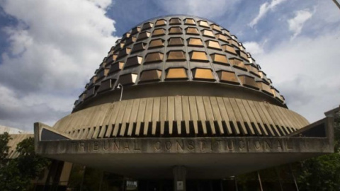 Edifici del Tribunal Constitucional a Madrid.