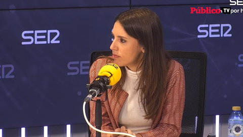 Irene Montero, sobre la reforma de la ley del aborto: "En diciembre vamos a tener un borrador"