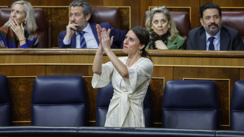 30/12/22 Irene Montero, el pasado viernes en el Congreso.