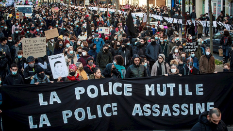 Protestas en París