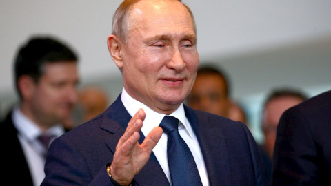 Vladimir Putin en la International Libya Conference, celebrada en Berlín | EFE