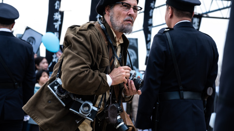 Johnny Deep en el 'Fotografo de Minamata'.