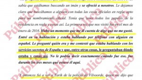 La defensa pide investigar nuevas pruebas sobre la relación del CNI y el imán de Ripoll en 2016