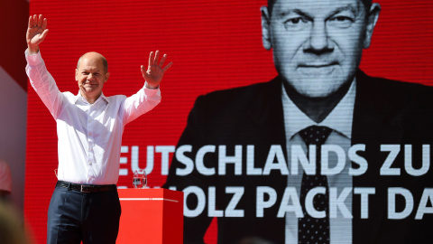 Olaf Scholz, candidato a canciller.